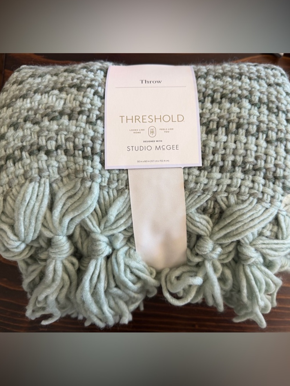 Threshold Design Studio McGee 50 x 60 Throw NWT